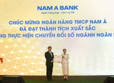 Nam A Bank – Ngân hàng chuyển đổi số của năm