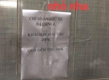 Shop quần áo ở Sài Gòn bị tố 'chặt chém' 200.000 đồng gửi xe