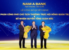 Nam A Bank kiện toàn bộ máy nhân sự cấp cao