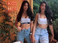 2 hot girl sexy Sài Gòn bị hiểu nhầm 'yêu nhau' vì quá thân thiết