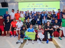 Nam A Bank Vietnam Footgolf Open 2025 tìm ra nhà vô địch