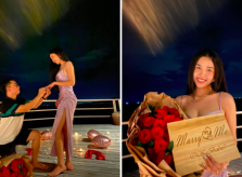 Á hậu Thúy An được bạn trai tiến sĩ cầu hôn