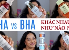 Phân biệt AHA và BHA trong mỹ phẩm