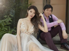 Siêu mẫu 35 tuổi công bố ảnh cưới với tỷ phú Đài Loan