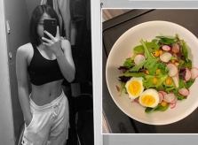 Ăn Eat Clean giúp cô gái 'nghiện' trà sữa giảm 12 cm vòng eo