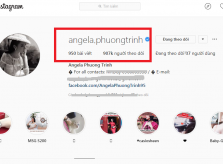 Angela Phương Trinh lo lắng vì sự cố mất Instagram hơn 900.000 người theo dõi