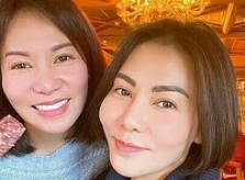 Ảnh sao 5/2: Thu Minh khoe chị gái giống hệt 340