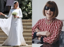 Đến tận bây giờ Anna Wintour mới nhận xét về váy cưới của Meghan