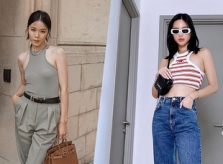 Phối áo ba lỗ cho set đồ mùa hè