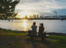 Bãi biển bình yên 'nhắm mắt thấy mùa hè' ở Tokyo