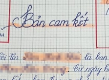 Bản cam kết 'độc nhất vô nhị' khi ngồi chung bàn học