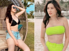 Bảo Thy khoe cơ bụng giữa nghi vấn mang thai