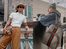 BB Trần dùng túi Louis Vuitton 73 triệu đồng không thua kém Sơn Tùng