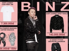 Thời trang Rap Việt: BinZ, Suboi chơi toàn đồ hiệu trăm triệu đồng