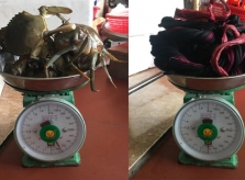 Mua gần 2kg cua, khổ chủ được 'khuyến mãi' 1kg dây
