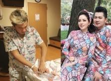 Ca sĩ Lâm Vũ đón con gái đầu lòng