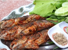 Cá thòi lòi nướng muối ớt ngon trứ danh ở vùng đất Mũi