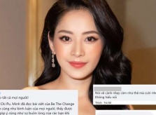 Chi Pu lên tiếng khi bị chỉ trích về phát ngôn bị cho là bỡn cợt chuyện xâm hại tình dục