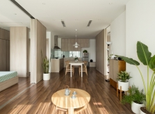 Chung cư được cải tạo có không gian mở như nhà phố