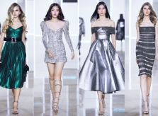 Cuộc chơi bất đối xứng cùng vải ánh kim của Chung Thanh Phong