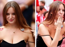 Cô gái trở thành ngôi sao MXH sau khi xuất hiện ở World Cup