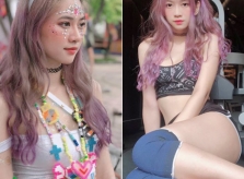 Cô gái đi xem lễ hội ca nhạc bất ngờ nổi tiếng vì quá xinh và gợi cảm