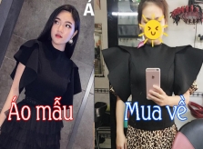 Cô gái ngã ngửa nhận sản phẩm như áo giáp khi mua hàng online