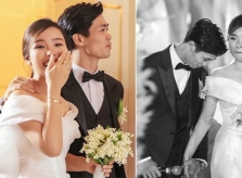 Công Phượng và vợ cười, khóc trong lễ đính hôn