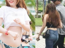 Kiều nữ xinh đẹp bị bắt gặp tay trong tay đi chơi cùng Bùi Tiến Dũng là ai?