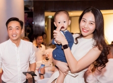 Cường Đô La - Đàm Thu Trang mong sớm sinh con như nhóm bạn thân