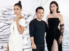 Dàn hoa hậu chúc mừng Lê Thanh Hoà ra bộ sưu tập mới