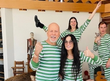 Demi Moore và chồng cũ đoàn tụ khi cách ly