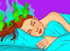 7 lý do khiến bạn không nên đi ngủ khi tóc ướt