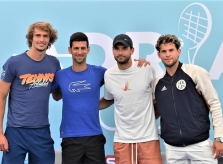 Nhiều tay vợt, HLV nhiễm nCoV ở giải Djokovic tổ chức
