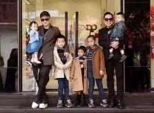 Đỗ Mạnh Cường kết nối tình thân giữa các con bằng thời trang