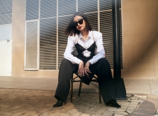 Đỗ Mỹ Linh chụp ảnh high fashion