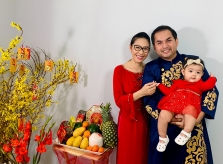 Sắc xuân trong nhà Đức Tiến ở Mỹ
