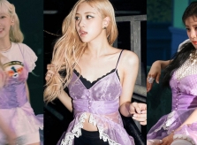 Đụng 'váy sến' với hai mỹ nhân, Rosé khí chất đỉnh hơn cả