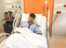 Duy Mạnh phẫu thuật thành công