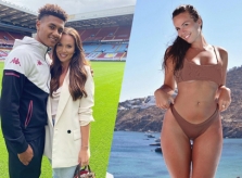 Người đẹp 'tiết kiệm' của chân sút Aston Villa