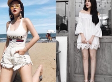 Em họ Hương Tràm: Thích mặc mốt giấu quần, trẻ đẹp gợi cảm không kém chị