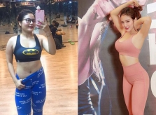 Giảm cân xuất sắc, cô gái 