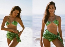 Gizele Oliveira rực lửa nổi bật trên biển Malibu