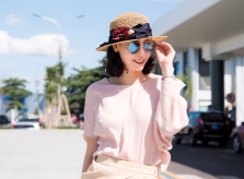 Hà Kiều Anh ra Quy Nhơn chấm thi Hoa hậu