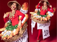 H'Hen Niê diện trang phục 'bánh mì 10K' là sáng tạo hay hàng chợ?