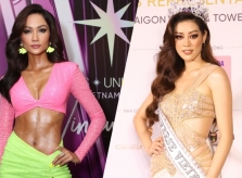 H'Hen Niê sexy đến tiễn Khánh Vân đi thi Miss Universe