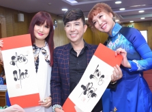 Hiền Mai và các đồng nghiệp ủng hộ sự kiện của Phi Thanh Vân