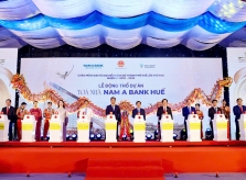 Lễ động thổ tòa nhà Nam A Bank Huế - Công trình xanh gắn kết hành trình di sản miền Trung