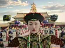 Hình ảnh Châu Tấn trở thành hoàng hậu trong 'Như Ý truyện'