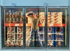 Bắt gặp hình ảnh siêu dị trong siêu thị ngày cuối tuần